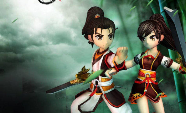 金色调配赤色为基底女装则多了白色兔毛滚边和安全扣玉佩